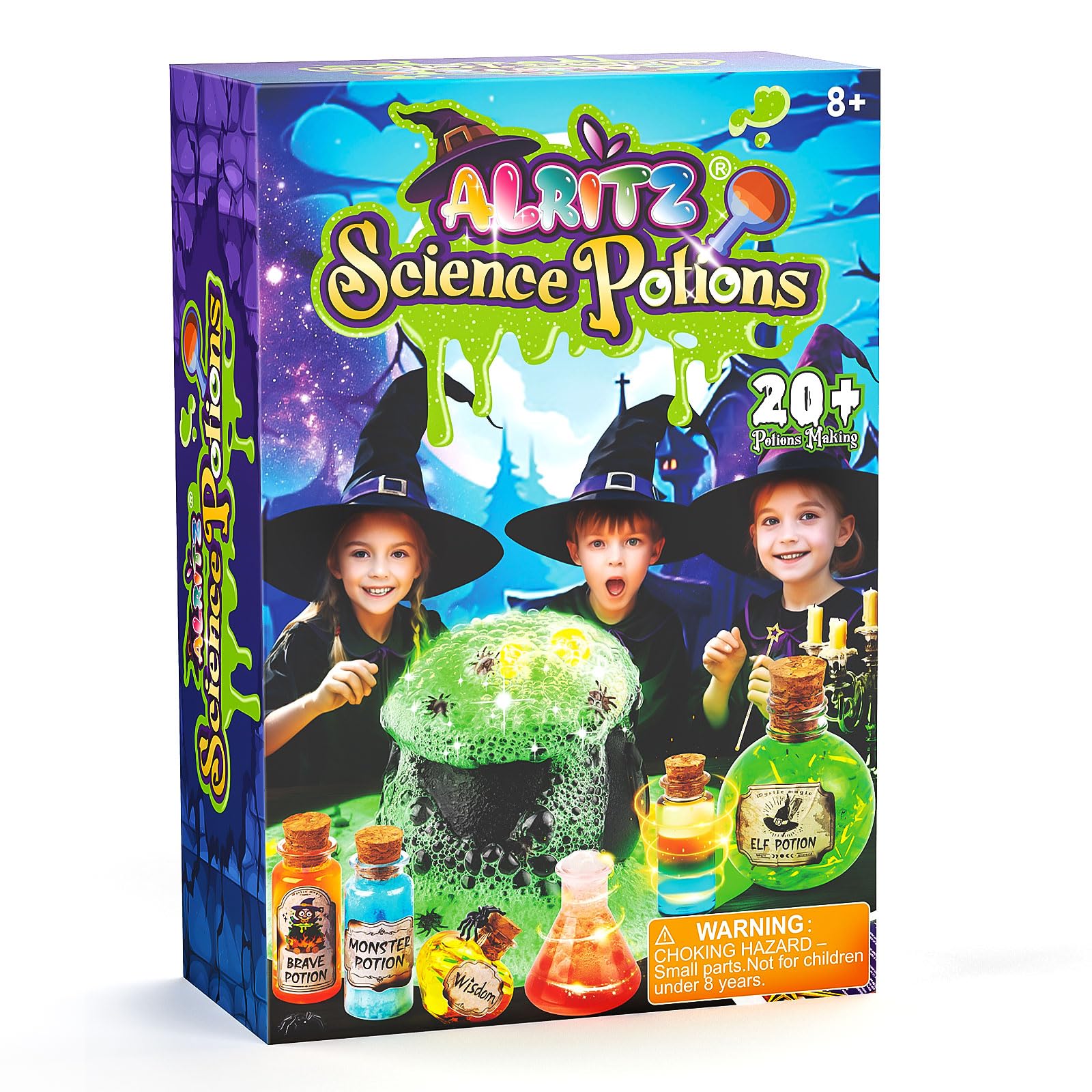Alritz Science Potion Kits family play scene boosts parent-child bonding during learning.
