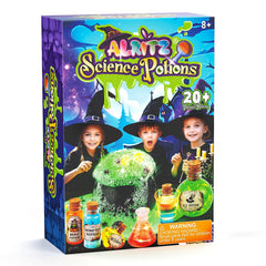 Alritz Science Potion Kits family play scene boosts parent-child bonding during learning.