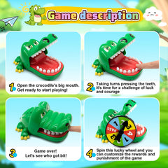 ALS AILISUO crocodile jaws are securely reinforced for durability