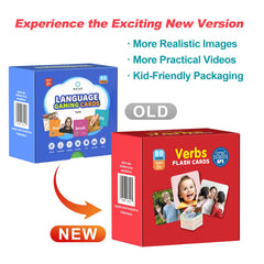 ALSOLIFE compact 3.5-inch verb cards ideal for on-the-go sessions.