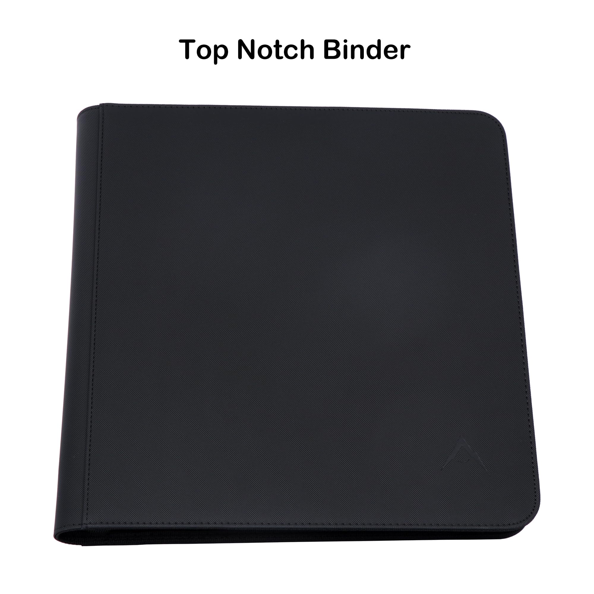 Alteagle binder low-friction black backing for crisp pocket separation