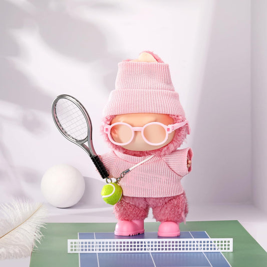 ALTRJO Labubu 17cm tennis frames—stylish eyewear for chic doll outfits