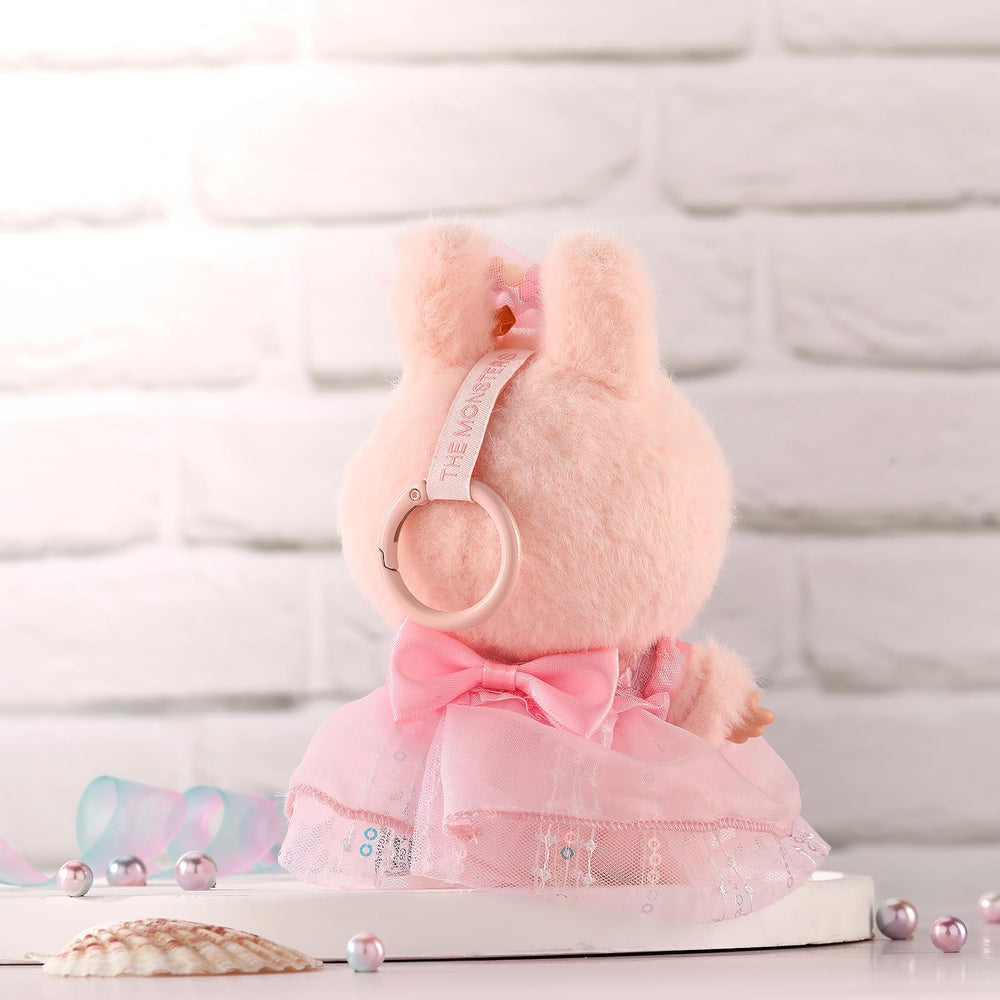 ALTRJO Labubu packaging includes dress and hairband for quick styling.
