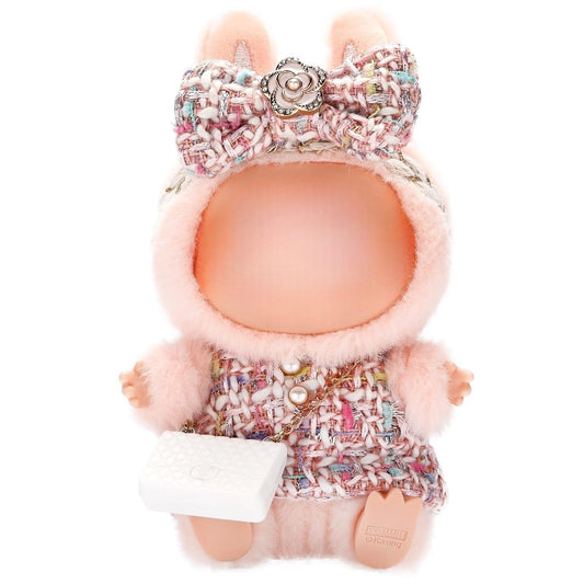 ALTRJO luxury pink dress for 17cm dolls adds chic style and versatility.