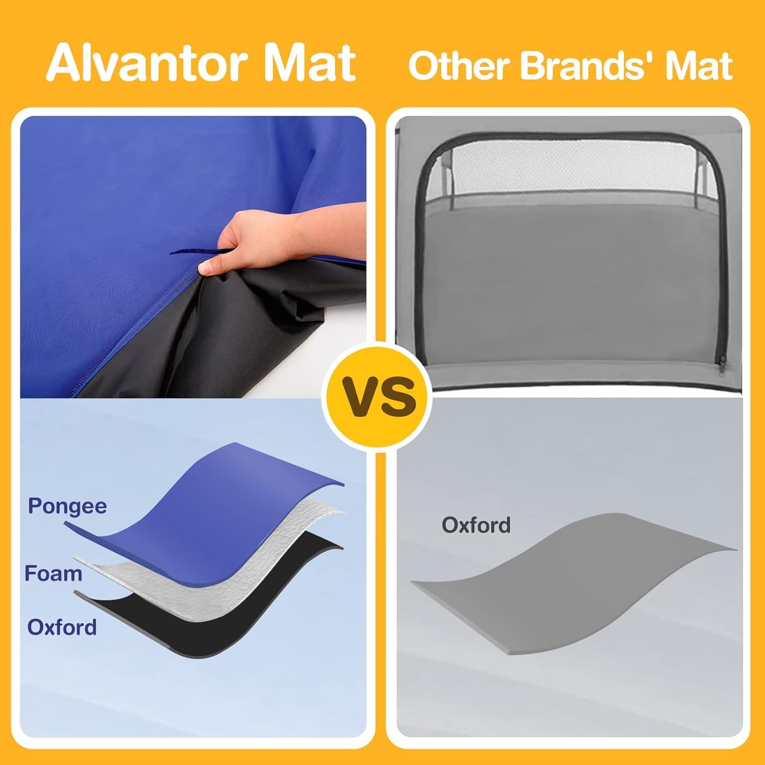 Alvantor mesh design protects little ones from insects outdoors