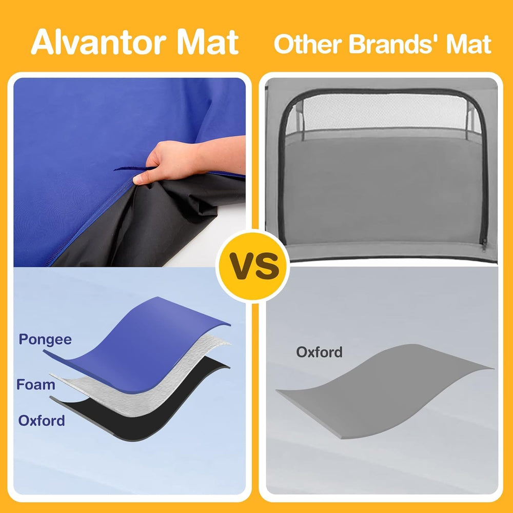 Alvantor mesh design protects little ones from insects outdoors