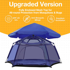 Alvantor playpen safety joints reduce pinch risks during play