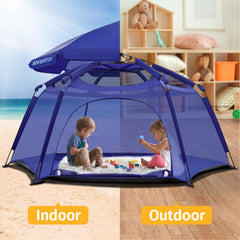 Alvantor tent features good ventilation for kid comfort