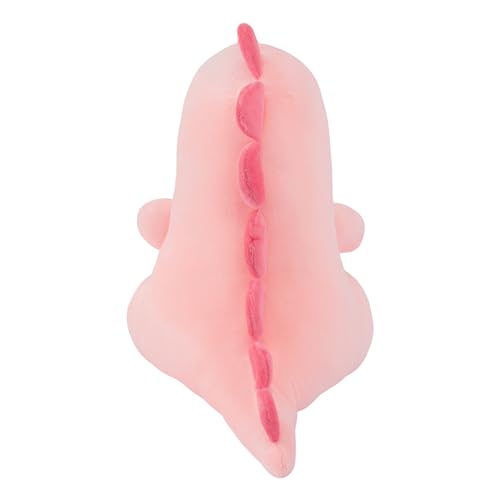 Alwoligag plush dinosaur heart detail, cheerful design and love motif.