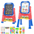 Amagoing Art Easel rotating 360° for versatile painting angles.
