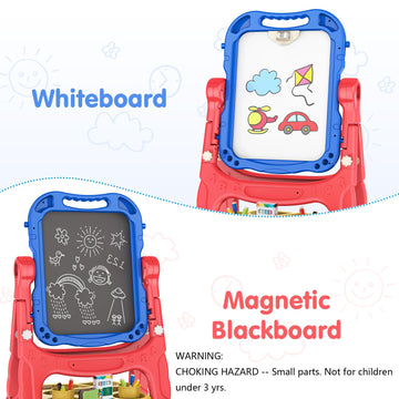 Amagoing Art Easel suitable for indoor and outdoor play.