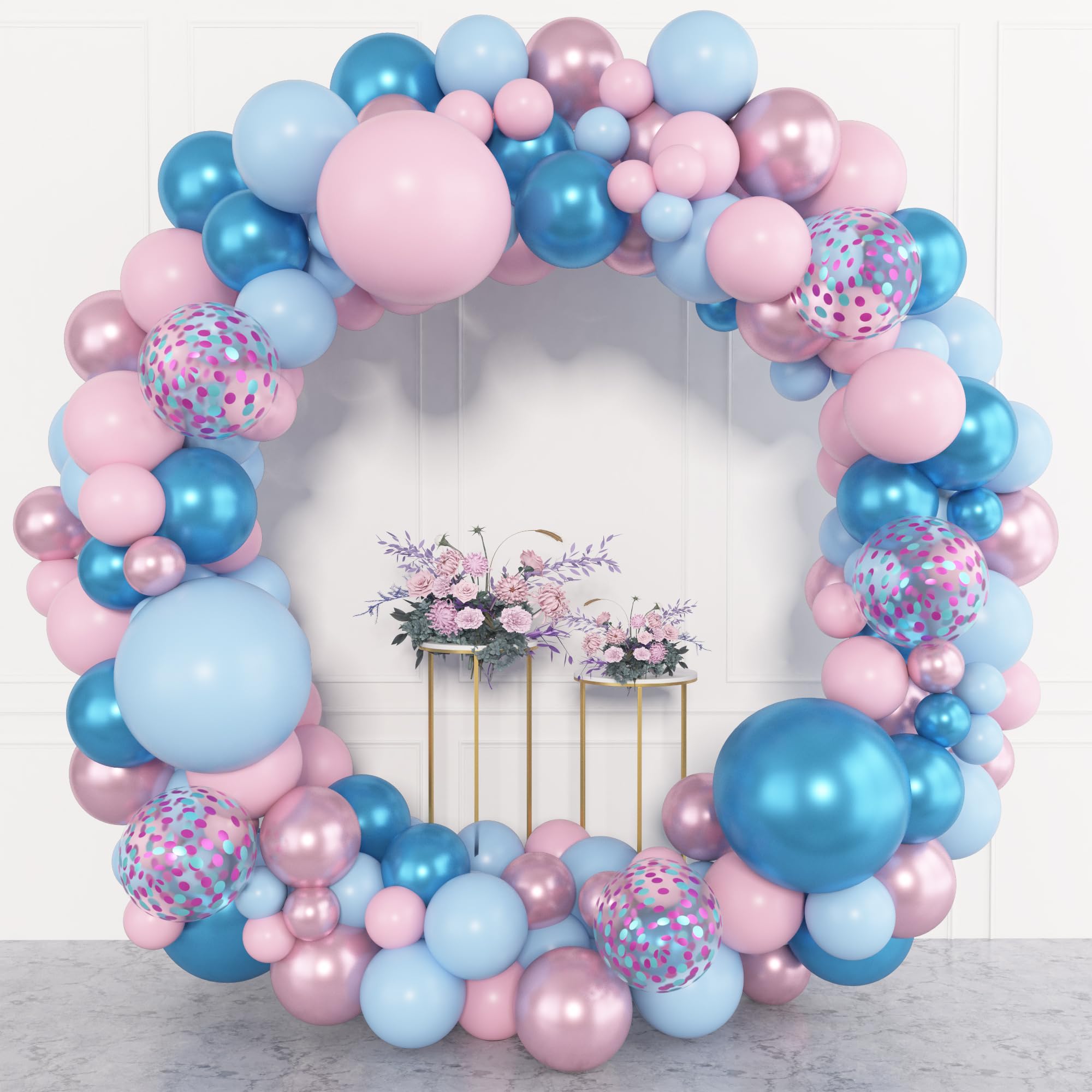 Amandir 12-inch confetti balloons add festive sparkle to celebrations.