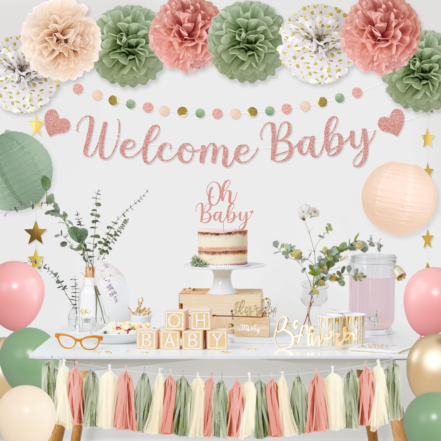 Amandir circle dots garland: playful accents tying color themes.