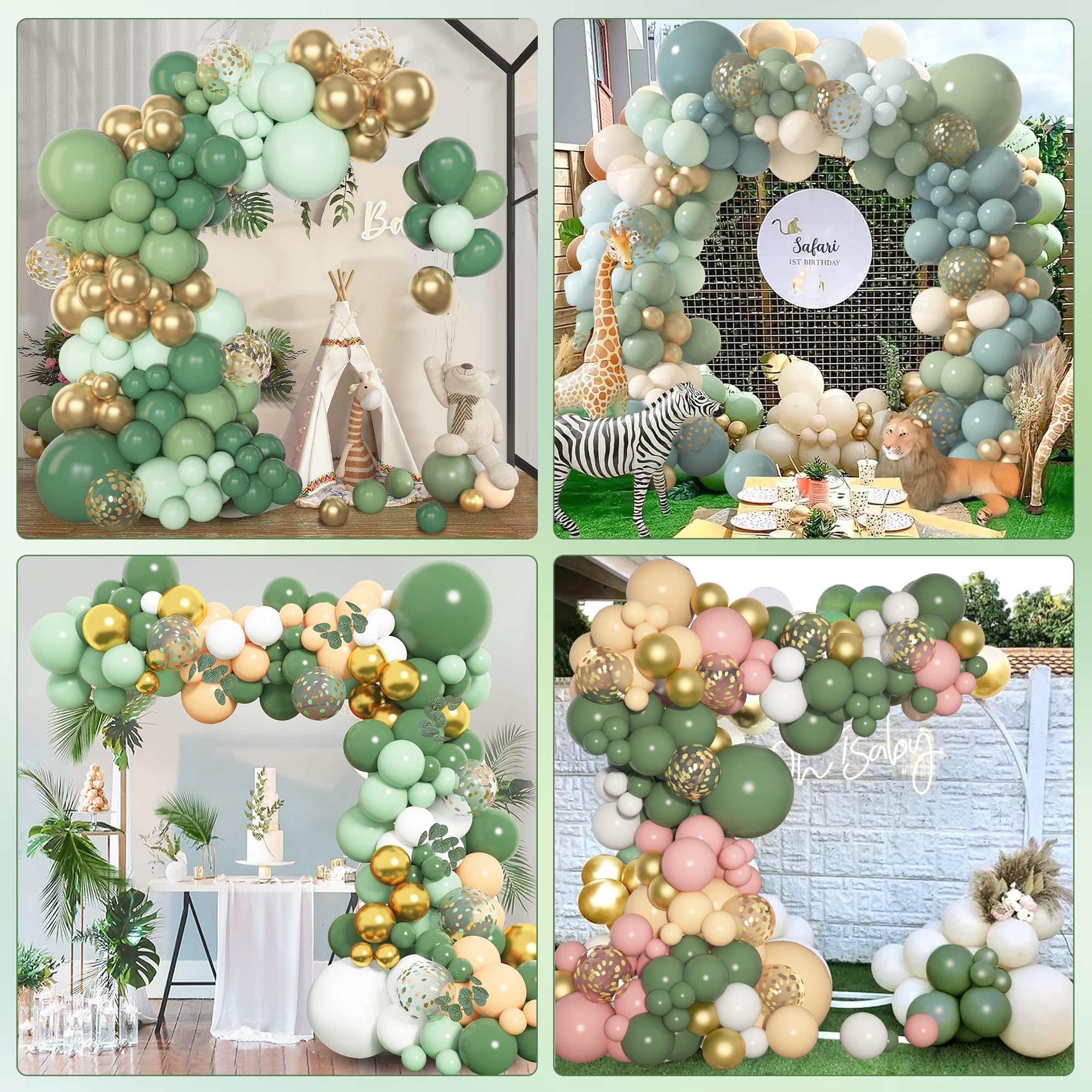 Amandir gold confetti balloons elevate festive photos and décor
