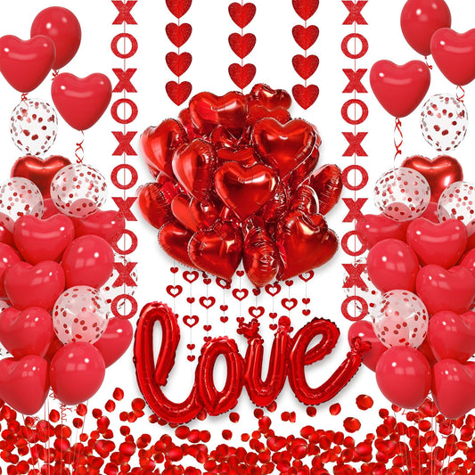 Amandir I Love You banner enhancing romantic decor and photo moments