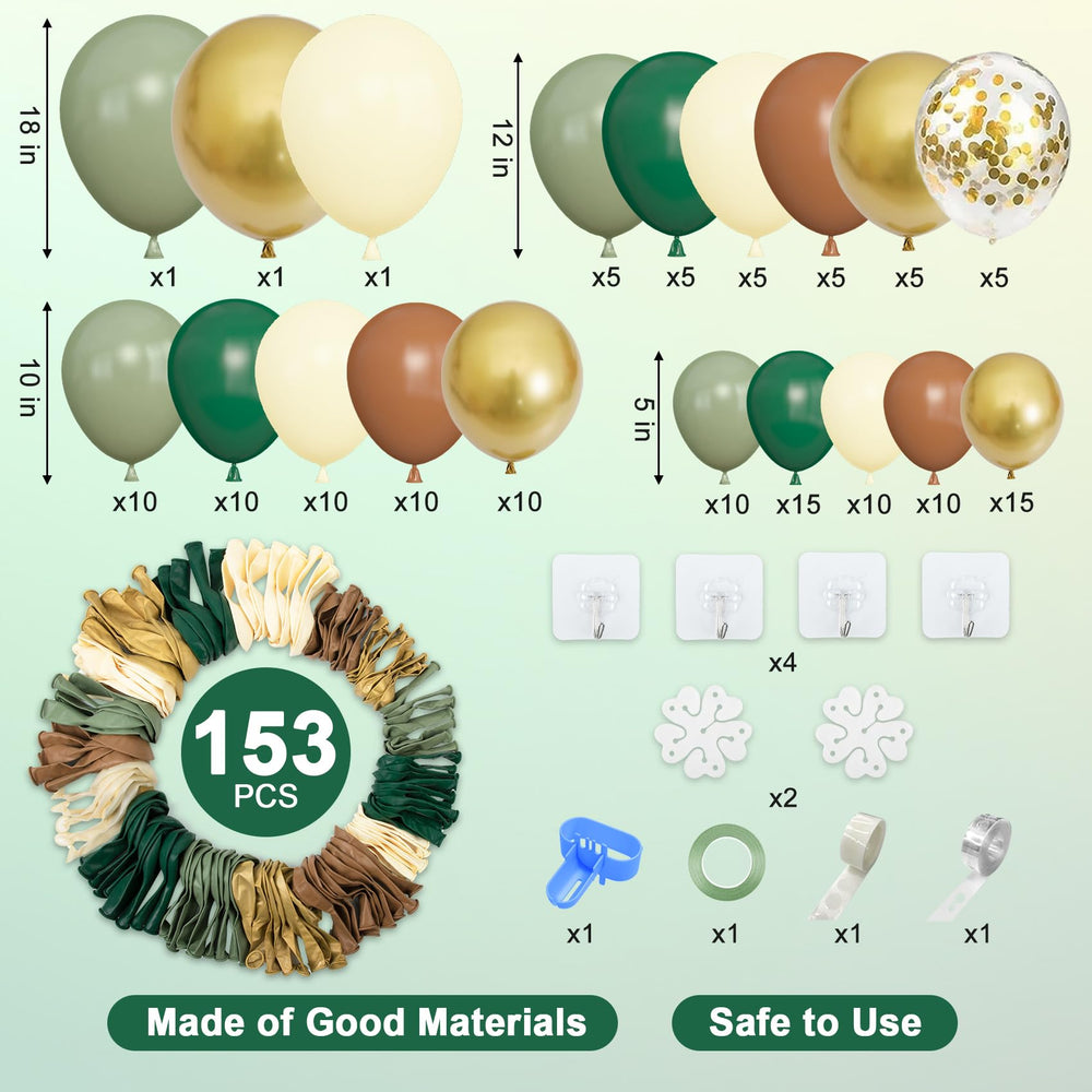 Amandir 12 inch confetti balloons add festive flair and color