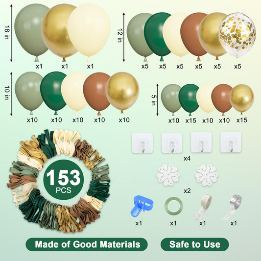 Amandir 12 inch confetti balloons add festive flair and color