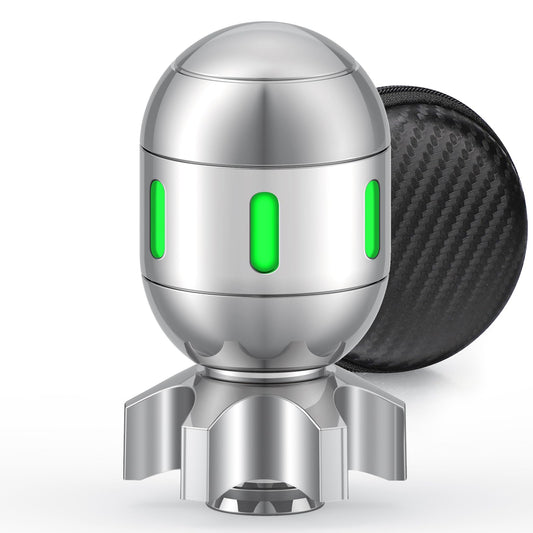 Amarlozn Atomic Bomb Spinner glow-in-the-dark finish enhances desk focus.
