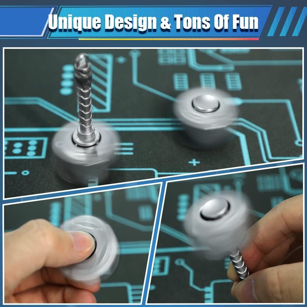 Amarlozn infinity cube keychain visible, portable fidget for quick on-the-go focus.