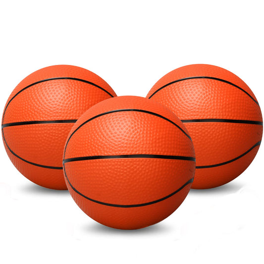 Amarlozn orange mini basketball 3-pack for safe indoor and outdoor play