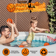 Amarlozn safety-first foam mini basketballs for kids