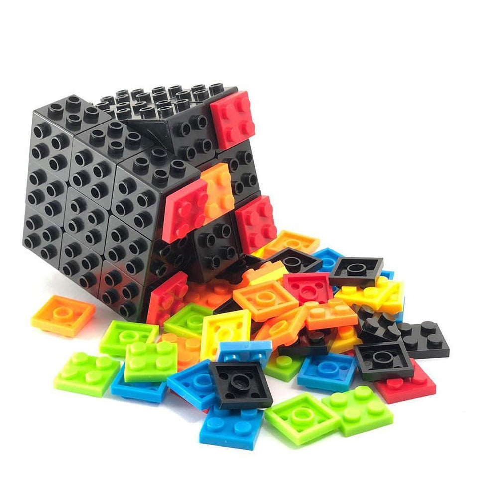 AMAZA 3x3 speed cube brain teaser in action for mental challenge.