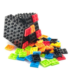 AMAZA 3x3 speed cube brain teaser in action for mental challenge.