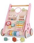 AmazingJoy walker-wheels provide smooth, quiet rolling for indoor play.