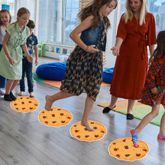 AmazingSpark frosted PVC cookie decal, non-toxic material suitable for indoor use.