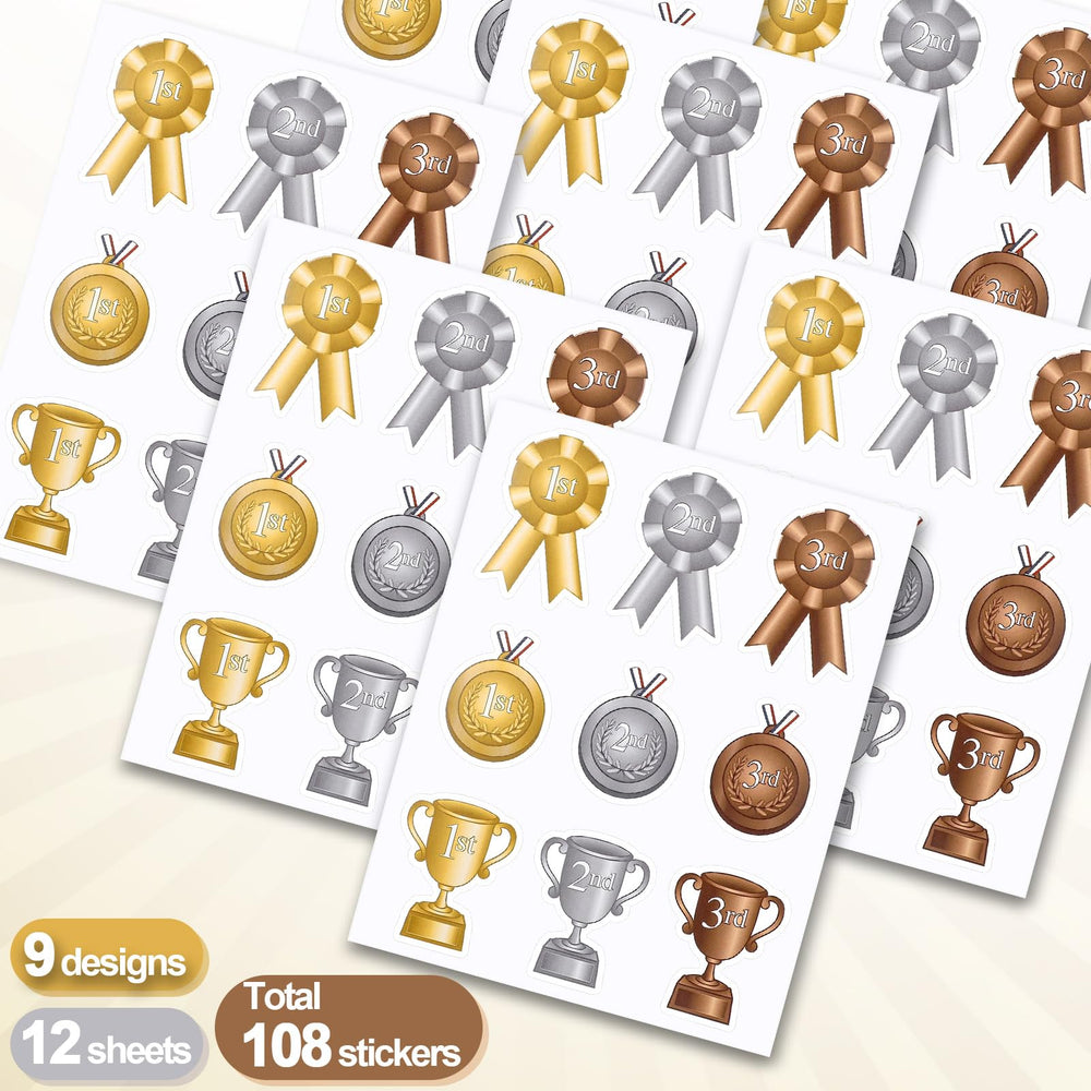AmazingSpark hanging medal stickers offer versatile classroom and home rewards.