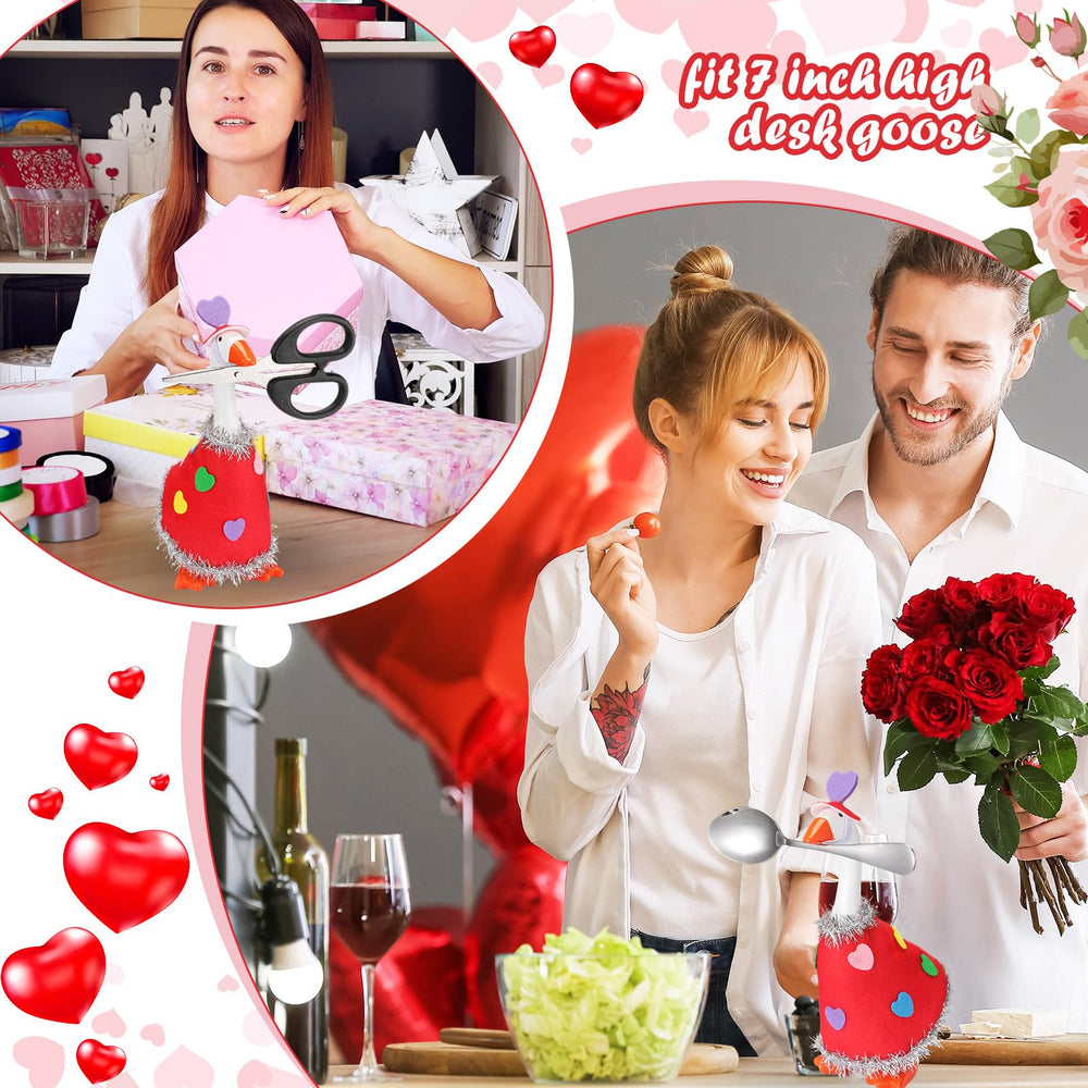 AmazingSpark vivid red felt resists fading for long-lasting Valentine vibes.