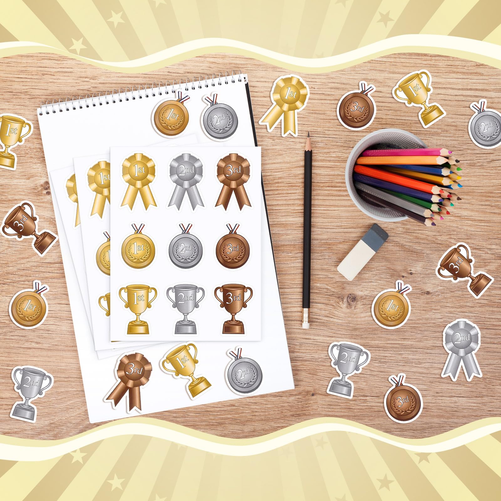 AmazingSpark metallic colors enhance excitement during learning milestones.