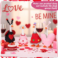 AmazingSpark crystal rose dress outfit creates festive Valentine vibe on a desk