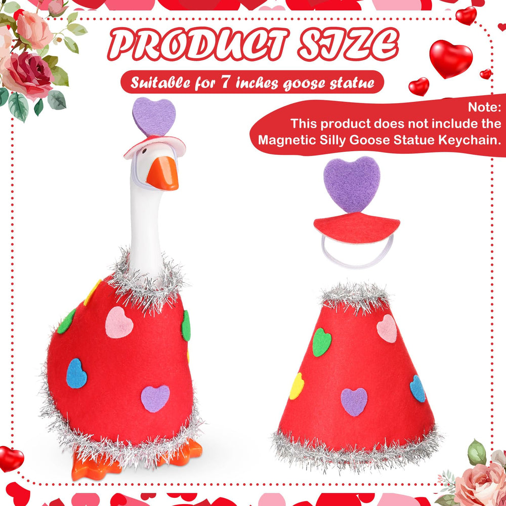AmazingSpark Valentine headwear adds charming detail to your goose display.