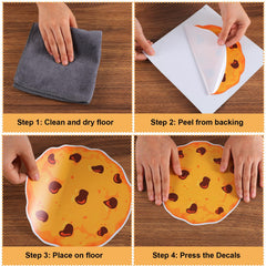 AmazingSpark waterproof floor sticker, long-lasting decor for busy party spaces.