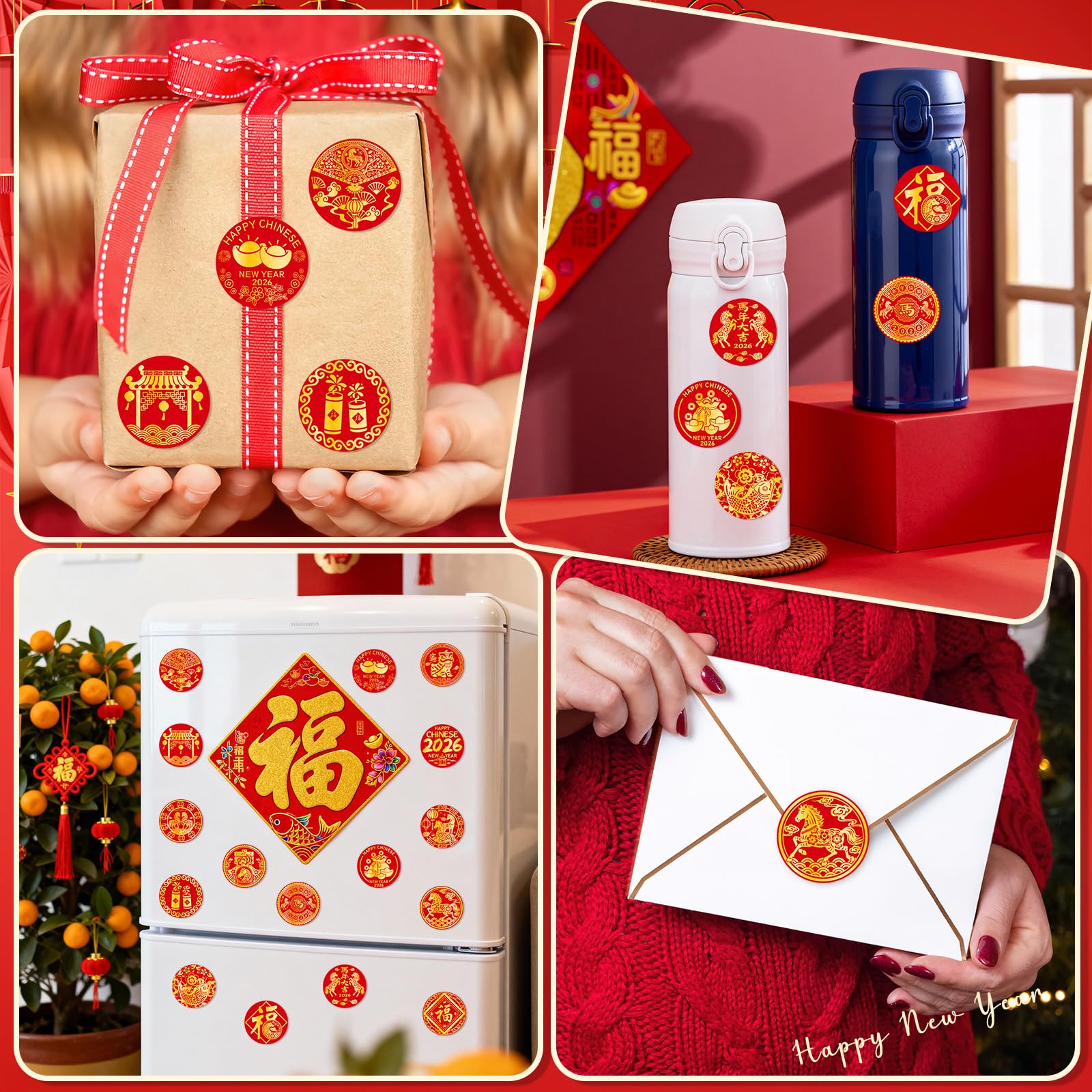 AMCEMIC 16 designs symbolize luck and celebration.