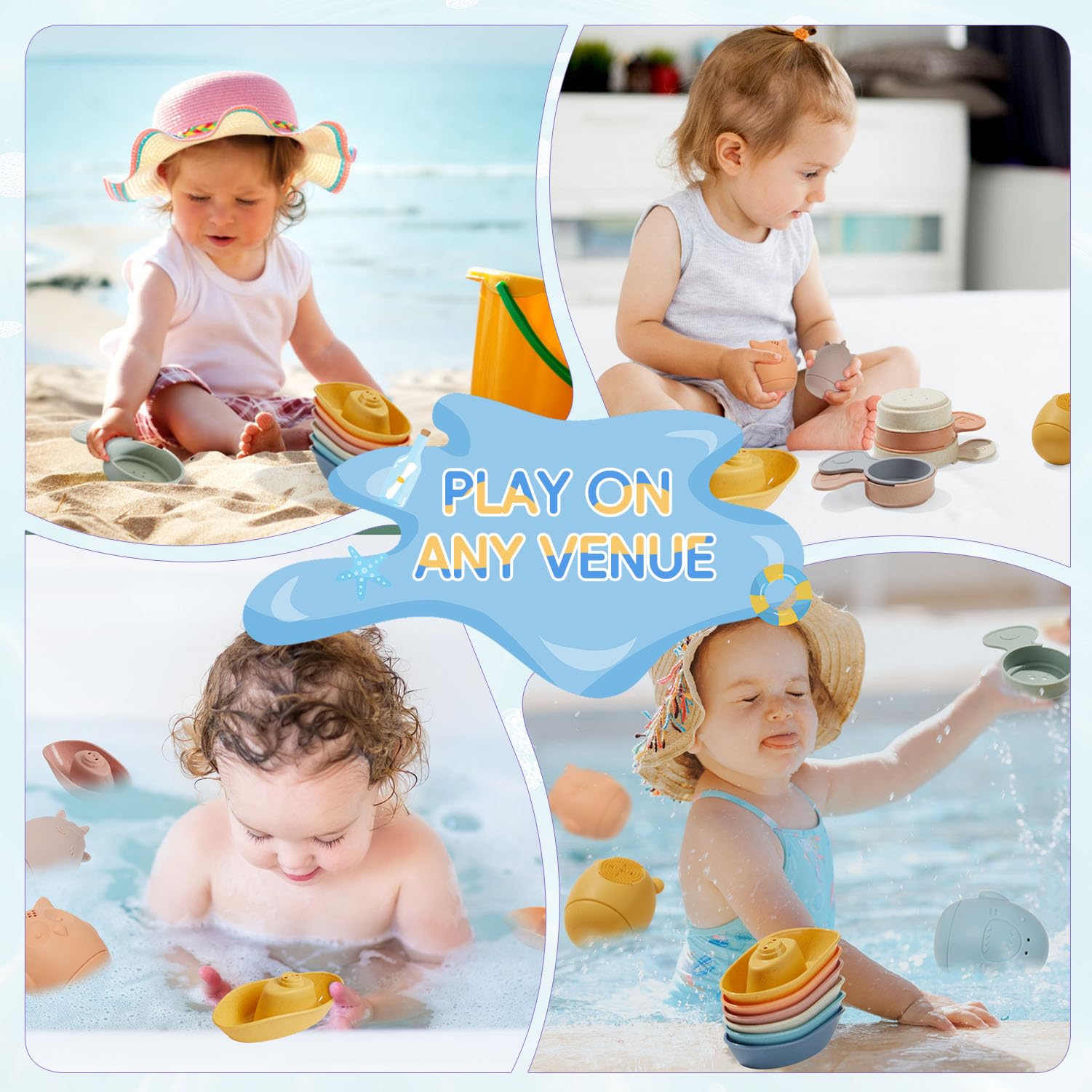 AMCHSURI easy-clean split-design; opens for deep cleaning and quick drying.
