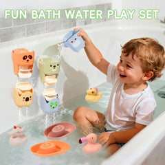 AMCHSURI bath ducks with no holes for stable floating fun