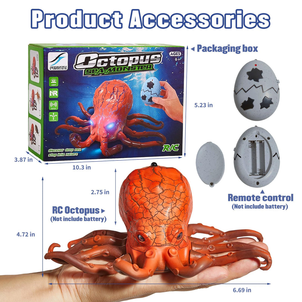 AMCHSURI blue-eyed octopus toy ideal for gifts and tricks