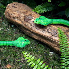 AMCHSURI 16-inch cobra makes a dramatic addition to any toy collection.