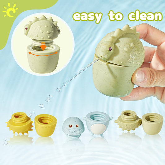 AMCHSURI squirting animal bath toy otter enriches splashy play and color recognition.