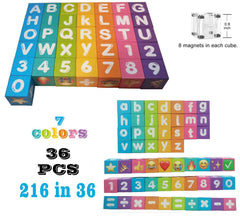 amdohai portable magnetic letters blocks learning in action during classroom or home activities