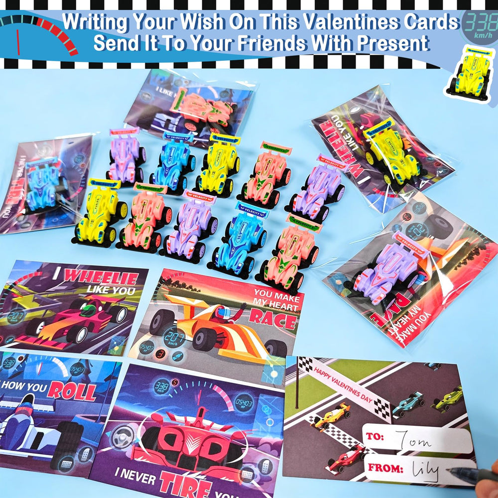 AMENON all-in-one valentines pack ready for distribution at events