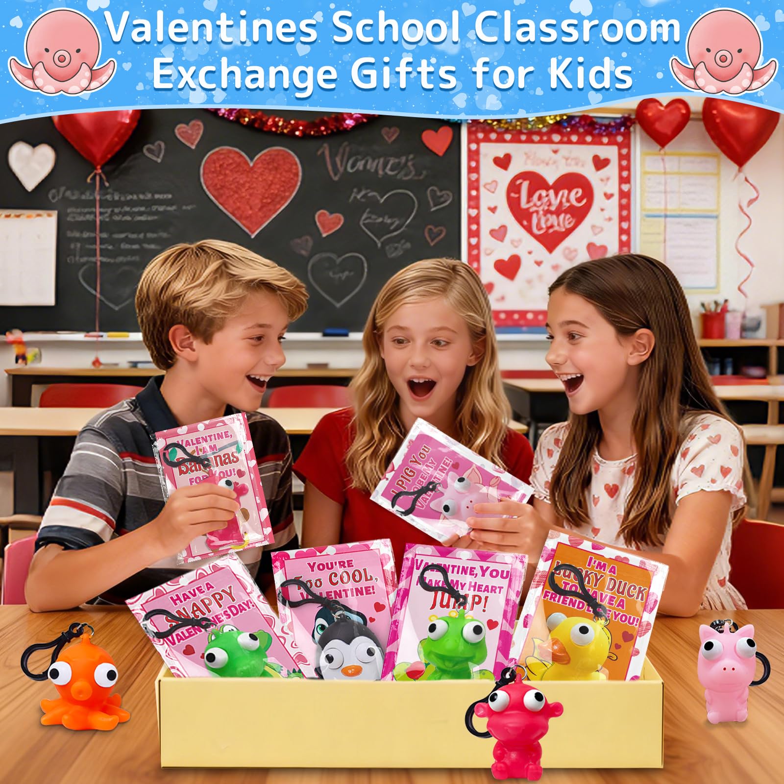 AMENON classroom party favors simplify gifts for kids’ celebrations.