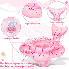AMENON durable PVC material float is leak-resistant and skin-friendly