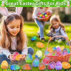 AMENON colorful double-color slime eggs brighten classroom gifts.
