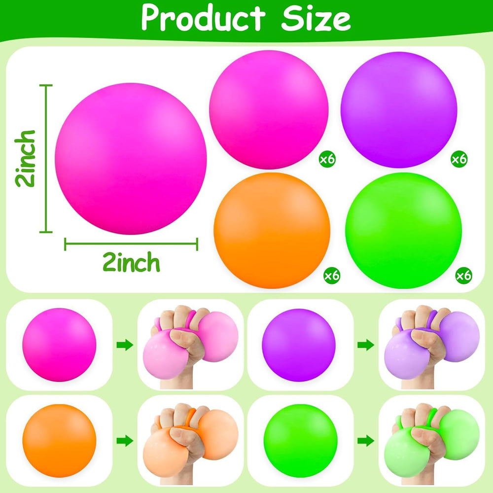 AMENON rose red stress ball for Easter eggs and sensory play