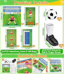 AMENON finger soccer shoes close-up on tiny fingers for interactive play.