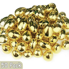 AMENON eggs with bright metallic gold finish for festive Easter baskets