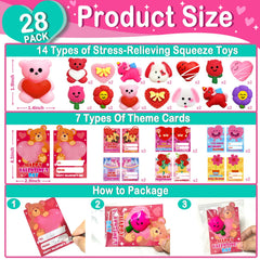 AMENON Mochi squishy rose design great for exchanges and gifting